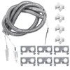 WE11M23 WE11X10007 Dryer Heating Element Kit with 2 Coils 6