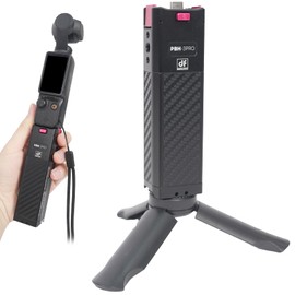 Metal Battery Charging Handle for DJI Osmo Pocket 3, Built-in 5000mAh Battery, 22.5W Fast Charging, with Mini Tripod Included​