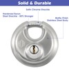 Heavy Duty Padlock with Key – 70mm Stainless Steel Commercial