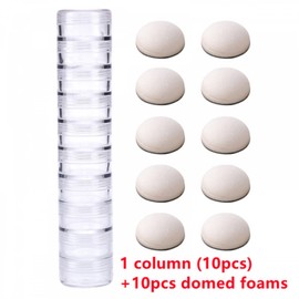 BAOFALI 10PCS Ink Blending Foams Replacement Refill Foam Storage Box for Foams Scrapbooking Painting Drawing Art Supplies Handle Ink Tools Embossing Stencils