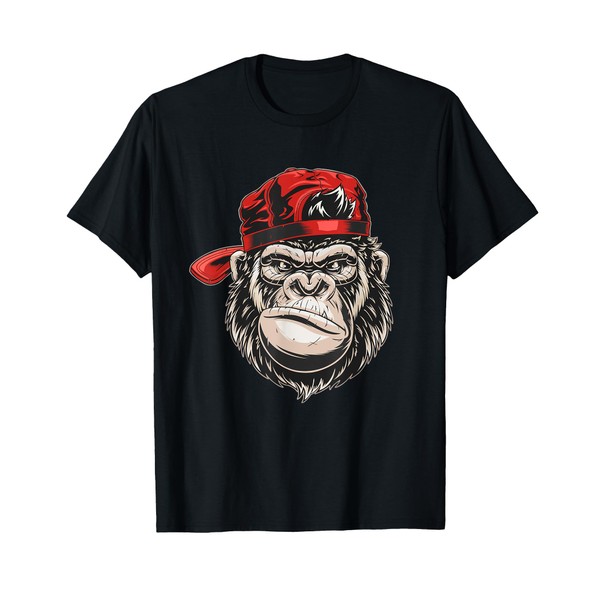 Gorilla King T-shirt, Alpha T-shirt, Funny Ape, Wildlife T-Shirt