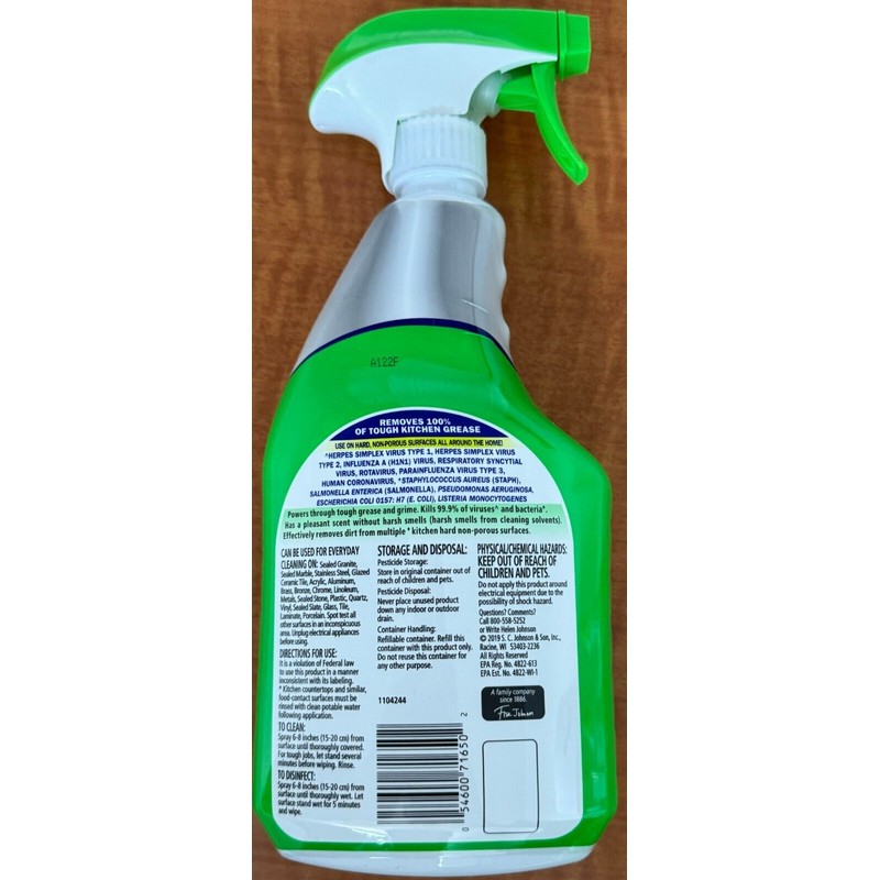 Fantastik Pack of 10 Fantastik Advanced Kitchen and Grease Cleaner