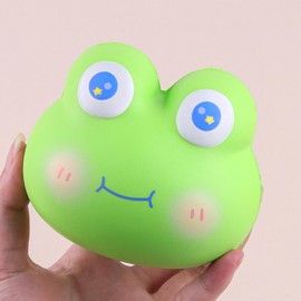 Anboor Squishies Toys For Kids Frog Slow Rising Animals Foam Squishys Jumbo Animal Big Stress Squishes Cute Squeeze Toy