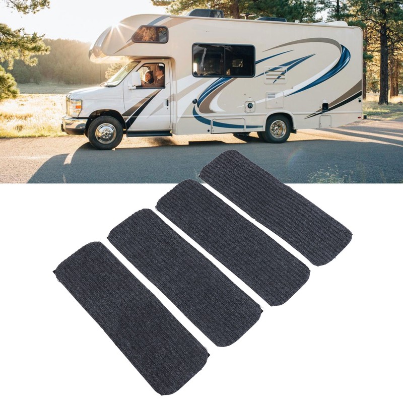 4Pcs RV Stair Covers Carpets Anti Slip Quick Drying Waterproof