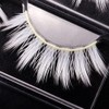 White False Eyelashes, Eye Lashes, Cosplay Makeup False Eyelashes Masquerade