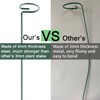 HiGift 5 Pack 17 inch Plant Support Stakes, 4mm Thick