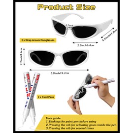 Maiteenly 15 Pcs Rapper Costume Set Hip Hop 80s Rapper Accessories 2000s 90s Outfit for Adults Sunglasses Faux Gold Rope Chain Bracelet Dollar Sign Chain Kanji Ring