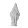 BeautifulGreekStatues Virgin Mary Statue Alabaster 6.8"