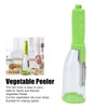 Storage Box Peeler Fruit Vegetable Peeling Tool with Slim Body