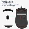kwmobile Mouse Feet Replacement Compatible with Razer Mamba Elite Wired