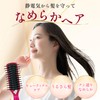 KAI Antistatic Brush, Foldable, Ruby Pink KQ1167
