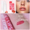 Prreal 2PCS Lip Balms, Strawberry Peach Lip Oil, Moisturizing Lip