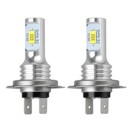JRQLOV 3570 H7 Led Bulb Super Bright 6500k White CSP-Chips Replacement for Fog Lights Daytime Running Lights Instrument Lamp Car Door Lights Projector Lights Truck Door Lights Warning Light 2PCS