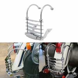TCMT Rear Bumper with Grill Cheese Grater Fit For Harley Heritage Springer 1997-2003