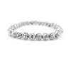 Lava Bracelet Silver 6mm Minerals and Crystals Energy Image Meditation