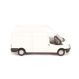 Oxford Diecast 76FT006 White Transit LWB High