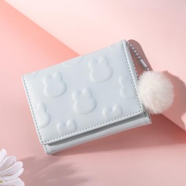 AOSIFIEL Wallet for Women Small Size Wallets Travel Wallet Mini Wallet Leather for Lady Teen Girl Kid Wallet Cute Wallet trifold Card Holder