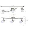 XiNBEi Lighting Track Lighting, 3 Light Wave Track Light with