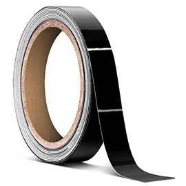 VViViD Black Gloss Air-Release Adhesive Vinyl Tape Roll (1/2 Inch x 20ft)