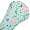 SHABIER Blue&Pink Golf Hybrid Headcover with Flamingos Design for Golf