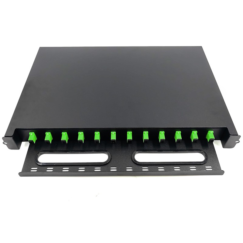 Duogalia SC-APC Simplex Singlemode 12 Port Rack Mount Enclosure Box