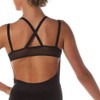 Alexandra Collection Sweetheart Mesh Panel Performance Dance Leotard for Women