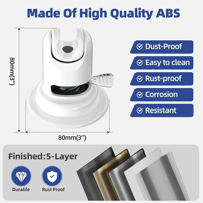 Handheld Shower Head Holder , Suction Cup Shower Head Holder,