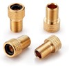 Presta Brass Valve Adaptor, Convert Your Bike's Presta Valve Into
