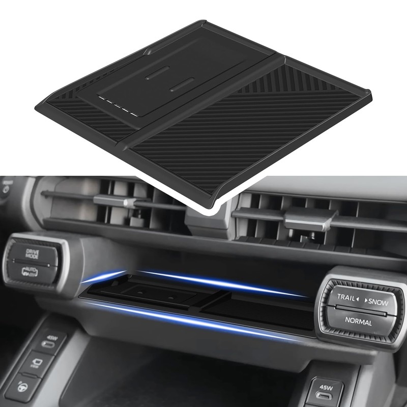 Wireless Charging Protective Mat for Toyota RAV4 2026, Silicone Anti-Slip