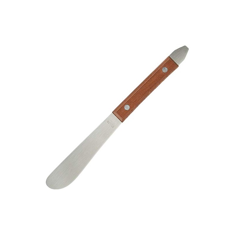 INTEC Kaneki GAV0101 Wooden Handle Ambela Blade: Stainless Steel Handle: