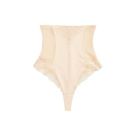 NEXT Strong Belly Thong - High Waist, Pastel Rose Nude, 46