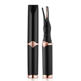 LUYING ホットビューラー 2in1 USB充電式 長時間キープ 三段階温度調整 10秒急速予熱 15分間自動電源OFF 持ち運び易い ブラック