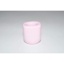 Light Pink Chime Candle Holder - 1/2" Candle Holder
