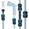 Aqua Flow Hose Pipe Connector Set - Premium 5-in-1 Hose