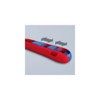 Knipex KNIPEX CutiX? Universalmesser, mit Stabilisierungsschiene, Klingenverriegelung, 18 mm Abbrechklinge,