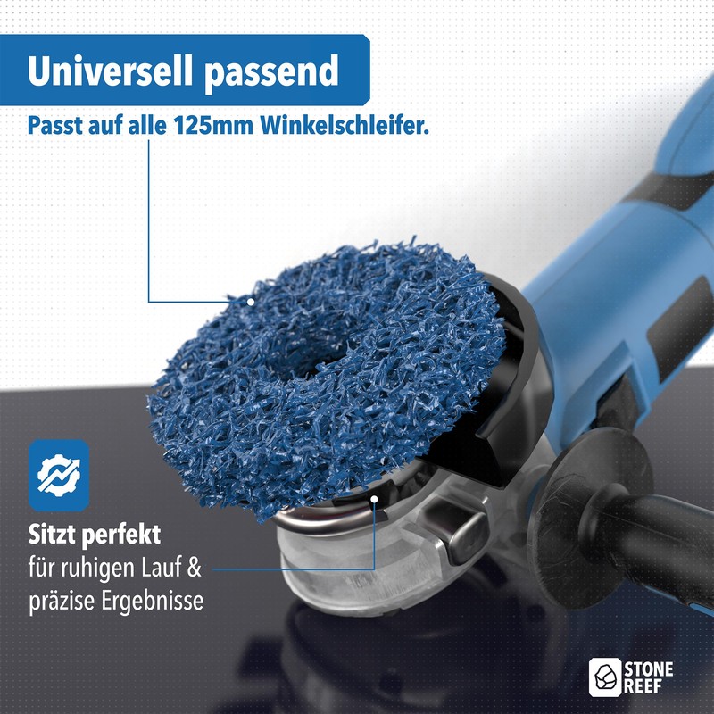 Cleaning Disc Set of 5 [125 x 2.0 x 22.23