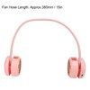 Portable Neck Fan LCD Digital Display Usb Charging 5 Speed