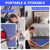 AOKUNG 5ft Mid-Size Table Tennis Table Foldable & Portable Ping