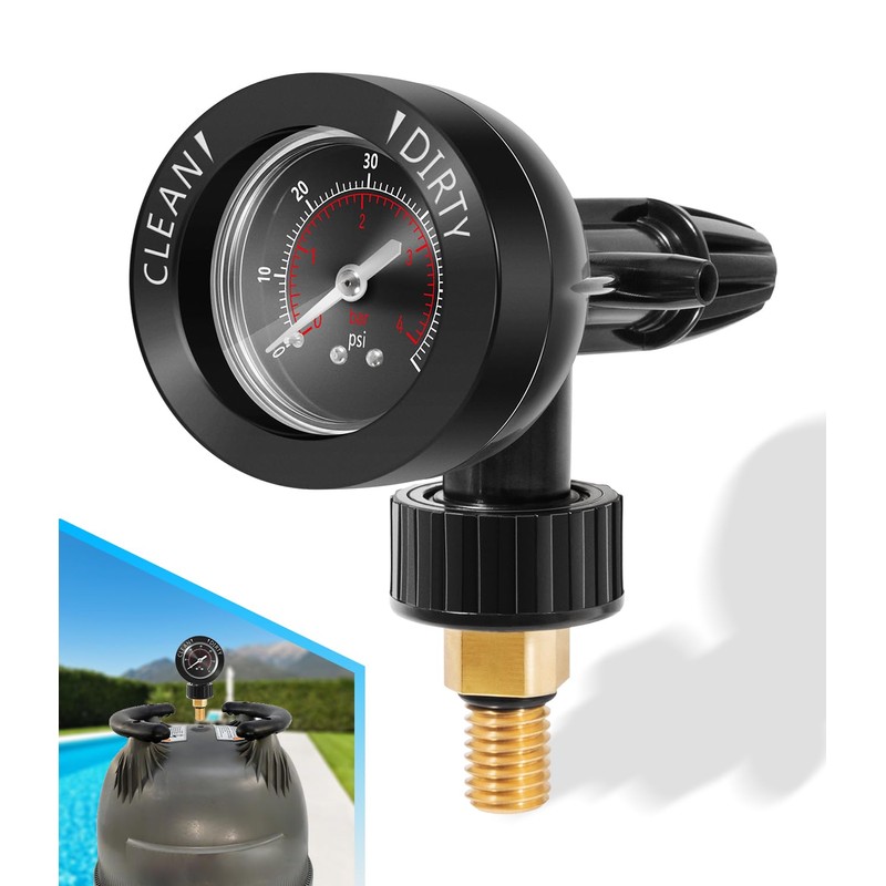 Upgraded Brass Insert R0357200 Air Gauge Release Valve Assembly Replacement
