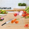 KimiDitt Tempered Glass Cutting Board, 18x24" Cutting Board for Kitchen