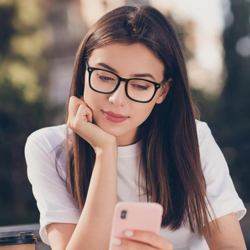 ZEHEXA Reading Glasses for women Blue Light Blocking Glasses Filter