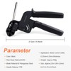 Knoweasy Stainless Steel Cable Tie Gun, Cable Tie Tool and