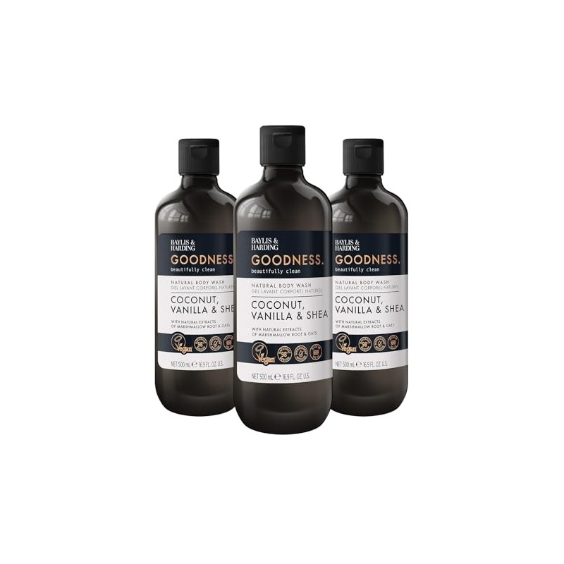 Baylis & Harding Goodness Coconut, Vanilla & Shea Body Wash