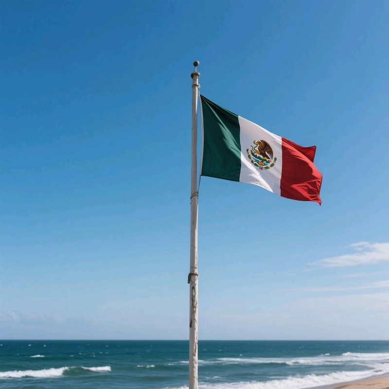 Mexico Mexican Flag 3X5 Outdoor- Heavy Duty Polyester MX National