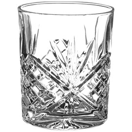 Godinger 25736 Dublin Crystal Set of 12 Double Old Fashioned Glasses