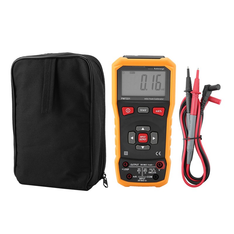 PEAKMETER PM7221 DC Voltage Current Digital Calibrator 0-10V 0-24mA
