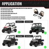 Ranger Side Mirrors - UTV Sideview Mirror with Profit/Profile Clamp