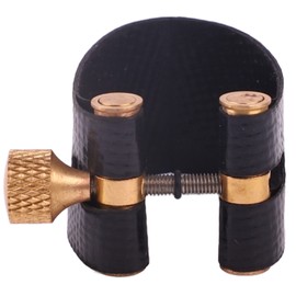 Saxophone Ligature Fastener Adjustable Screw Uniform Sound Sax Ligature Replacement Black Alto Voice