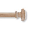 MODE Farmhouse Collection 1 1/8" Diameter Curtain Rod Set with