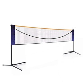 20Ft Portable Badminton Net Indoor Outdoor Volleyball Training Court Sports Tool, for Playing Badminton, Modified Volleyball, Tennis, Soccer, Tennis, Etc